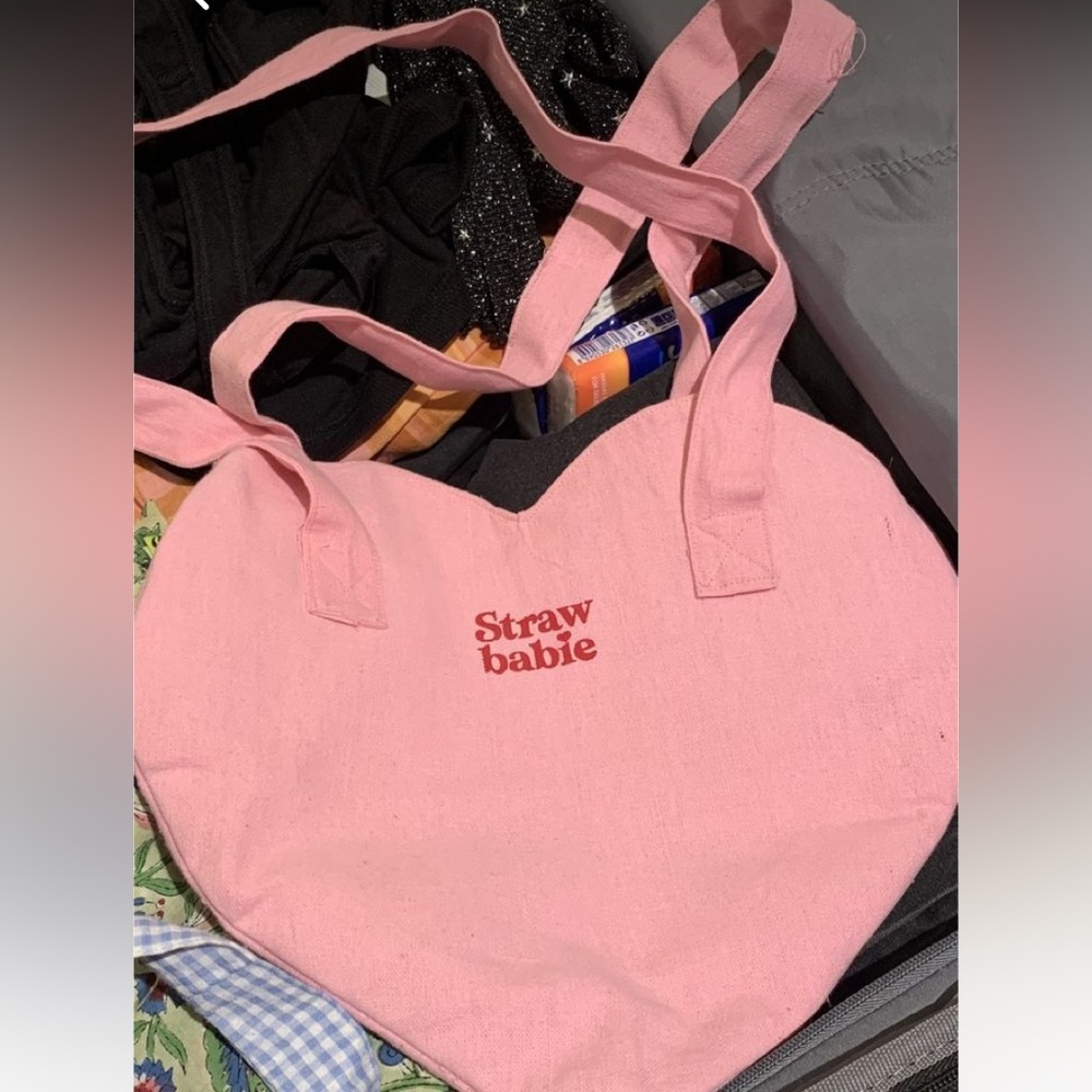 Straw baby bag